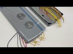 Панель управления лифтом LOP HOP, накладная, из нержавеющей стали с отделкой под шлифовку/зеркало